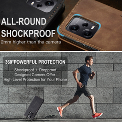 Чехол-книжка CaseMe Matte Xiaomi Redmi Note 12 Pro 5G