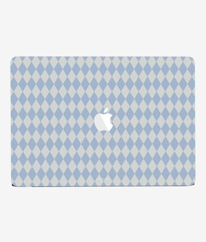 Виниловая наклейка ICE CUBES (голубой) для MacBook