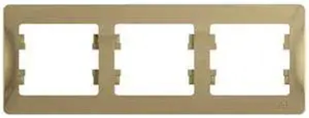 GLOSSA 3-постовая РАМКА, горизонтальная, ТИТАН