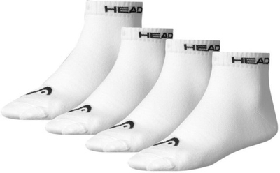 Теннисные носки Head Kids Quarter 2P - White