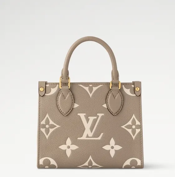 Сумка Louis Vuitton Onthego бежевый