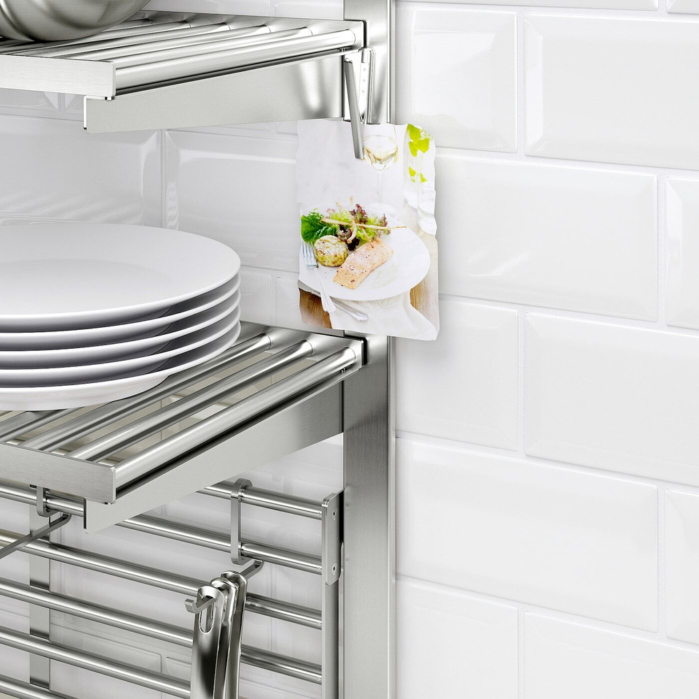 IKEA KUNGSFORS  (ИКЕА КУНГСФОРС)  -  Магнитная застежка, нержавеющая сталь