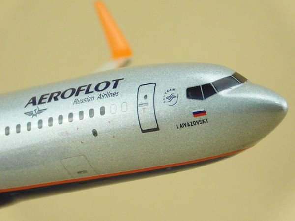 Самолет Boeing 737-800 М1:100, Аэрофлот, RA-73110, И. Айвазовский