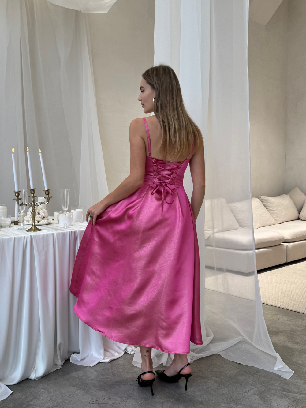 Платье Disney розовый