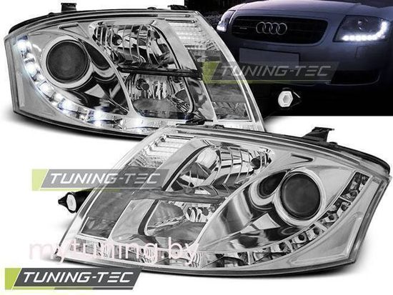 Передние фары daylight chrome для Audi TT 8N