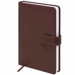 Ежедневник недатированный А5 148х218 мм GALANT "Ritter", под кожу, 160 л., коричневый, 114466