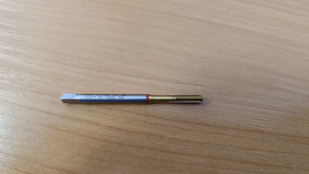 Метчик раскатник M4 DIN-371 6H HSSE WGN TiN ADK171-040