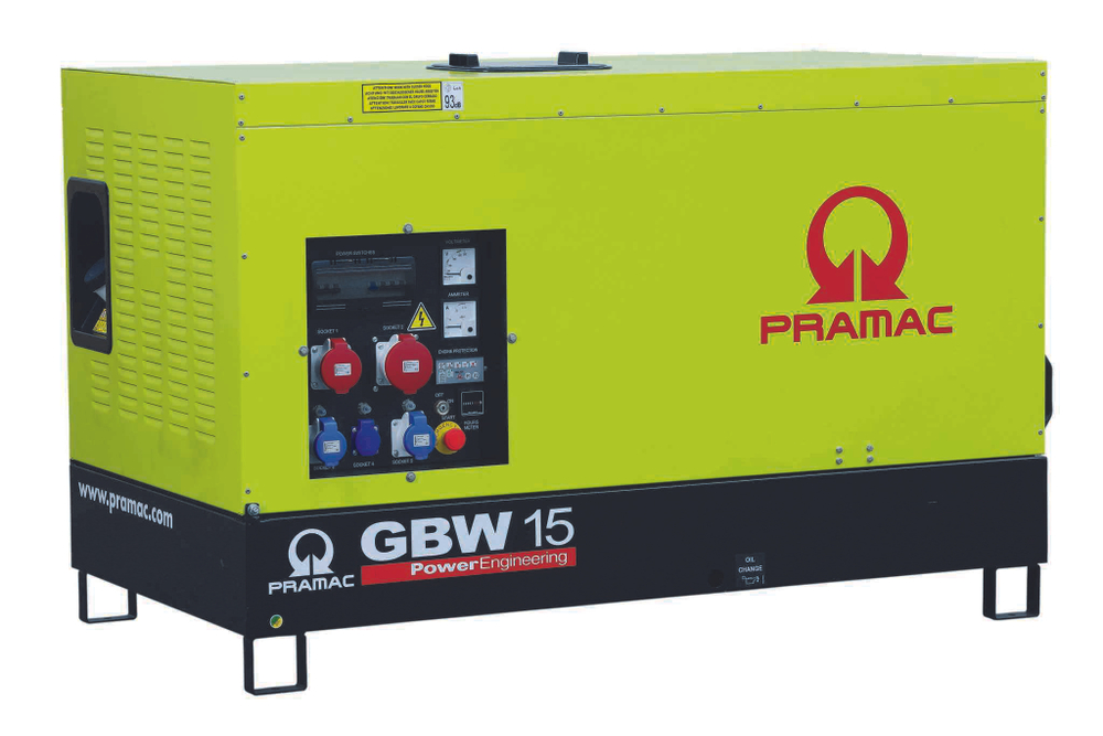 Дизельный генератор Pramac GBW15Y (3 фазы )