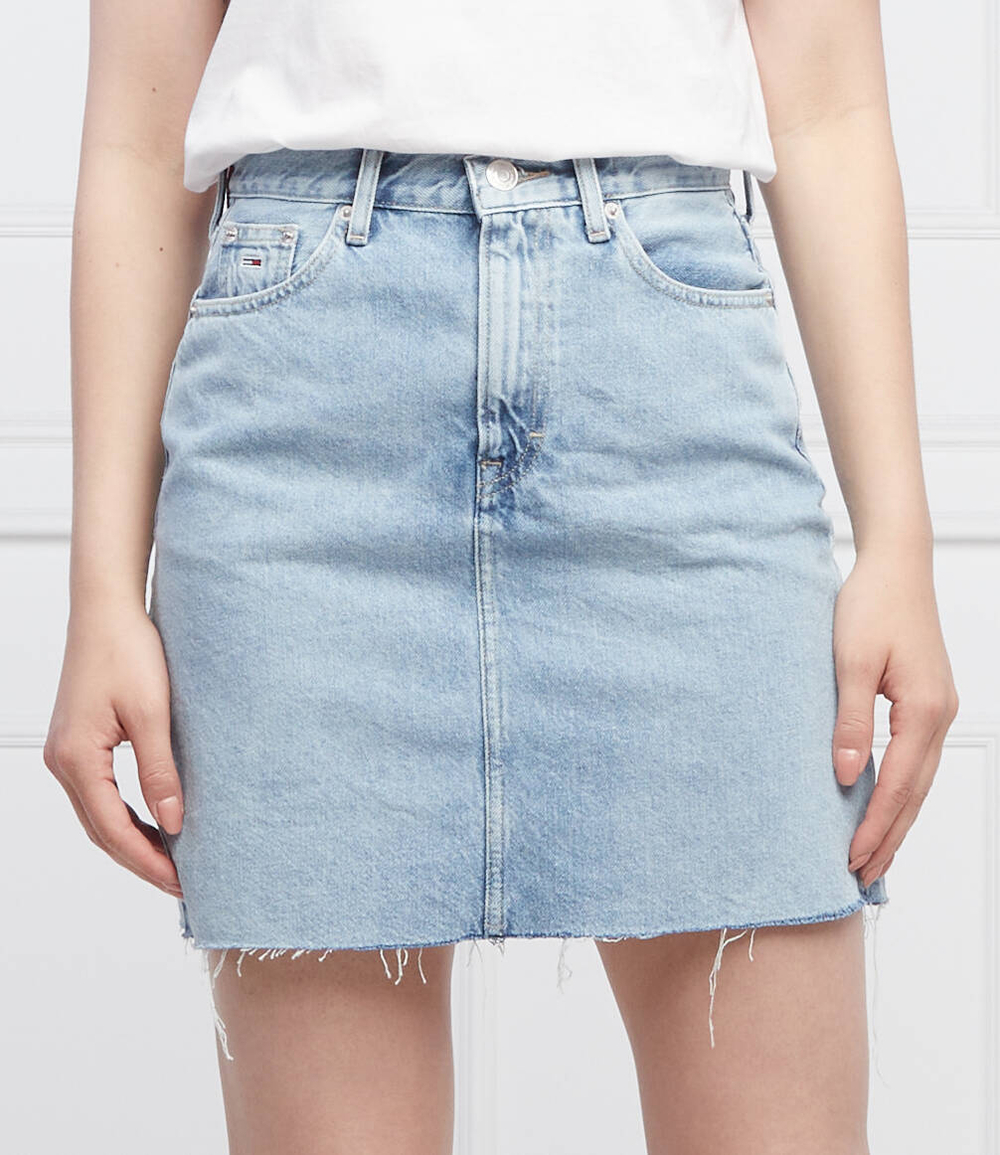 юбка Tommy Jeans - голубой(DW0DW12435)