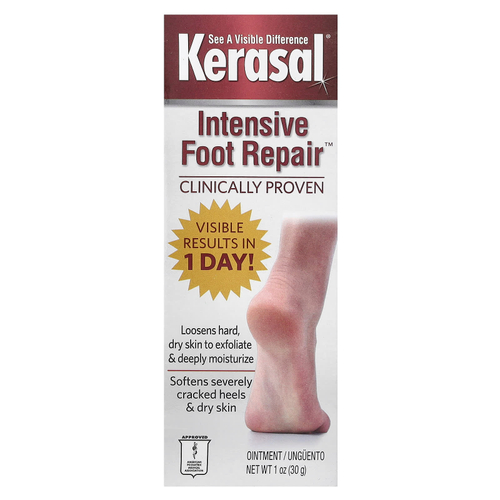 Kerasal, Intensive Foot Repair, мазь для интенсивного восстановления кожи стоп, 30 г (1 унция)