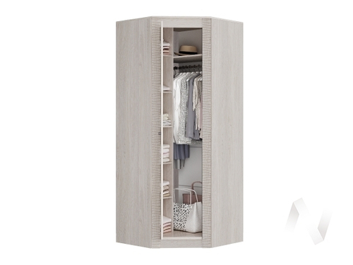 Шкаф угловой ШК-42 МС Монако (ясень белый/F12)