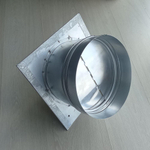 Выход стенной стальной 315 мм (RAL) c обратным клапаном