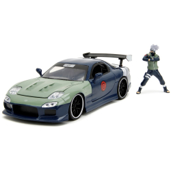 Jada Naruto - Металлическая машина 1993 Mazda RX-7 + фигурка Какаши Хатаке 3255055 / артикул   3255055  / GTIN 4006333084560