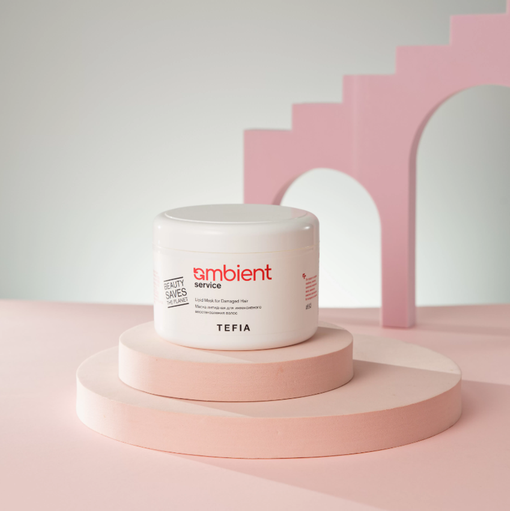 Tefia AMBIENT Service - Маска Липидная для интенсивного восстановления волос, 500мл2
