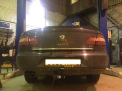 Фаркоп Балтекс для Skoda Octavia II (A5) (Scout) 2004-2013(паспорт и сертификат в комплекте)(без электрики)арт.21199612