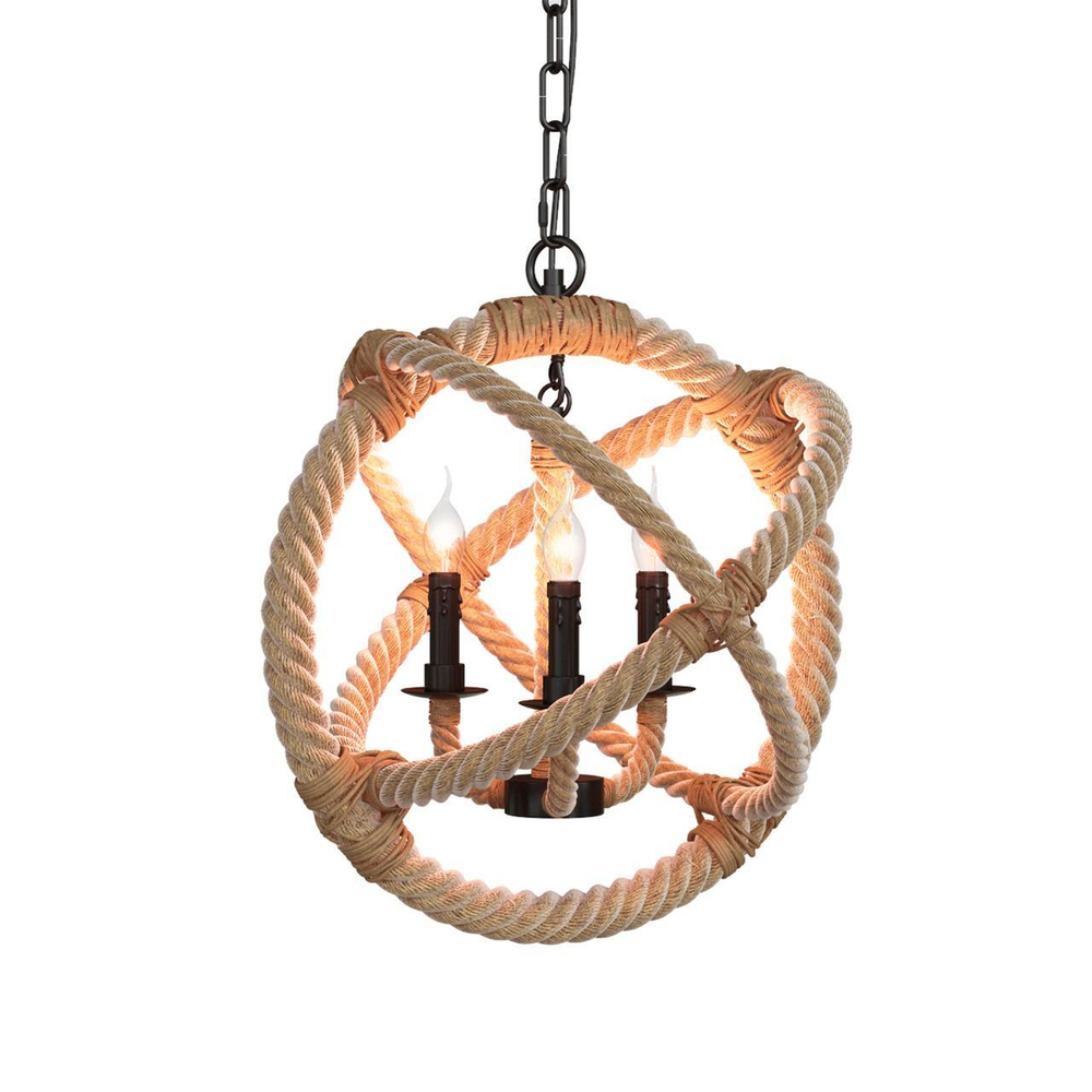 LOFT1194-3 Подвесная люстра LOFT IT Rope