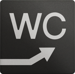 Туалет, WC, направо/вверх