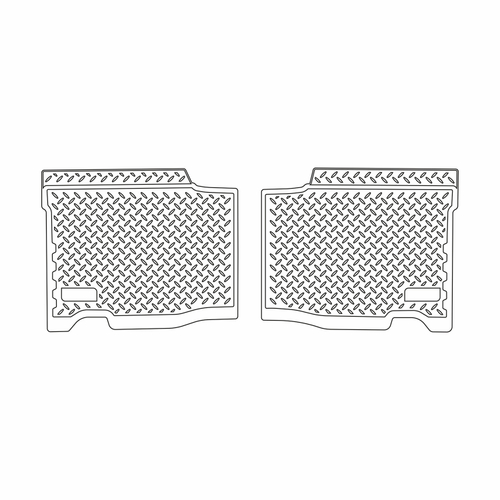 Ковры в салон Norplast/Unidec для UAZ Patriot (2005-2013), Черный, задние, арт.NPL-Po-93-51