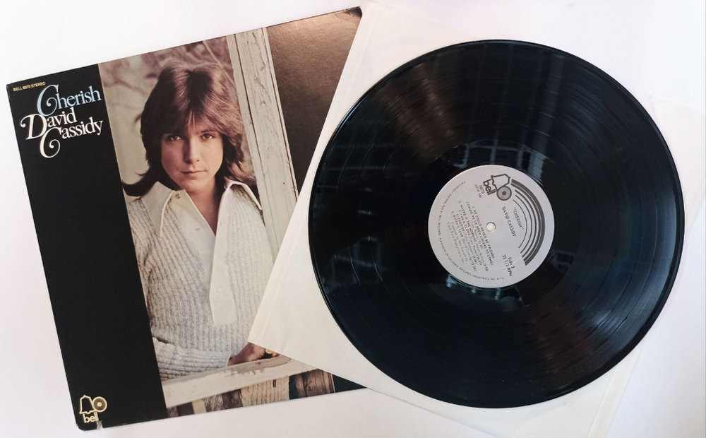 Винтажная виниловая пластинка LP David Cassidy Cherish (USA 1972)