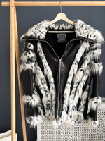 Натуральная дубленка Giambasita Valli & H&M, M