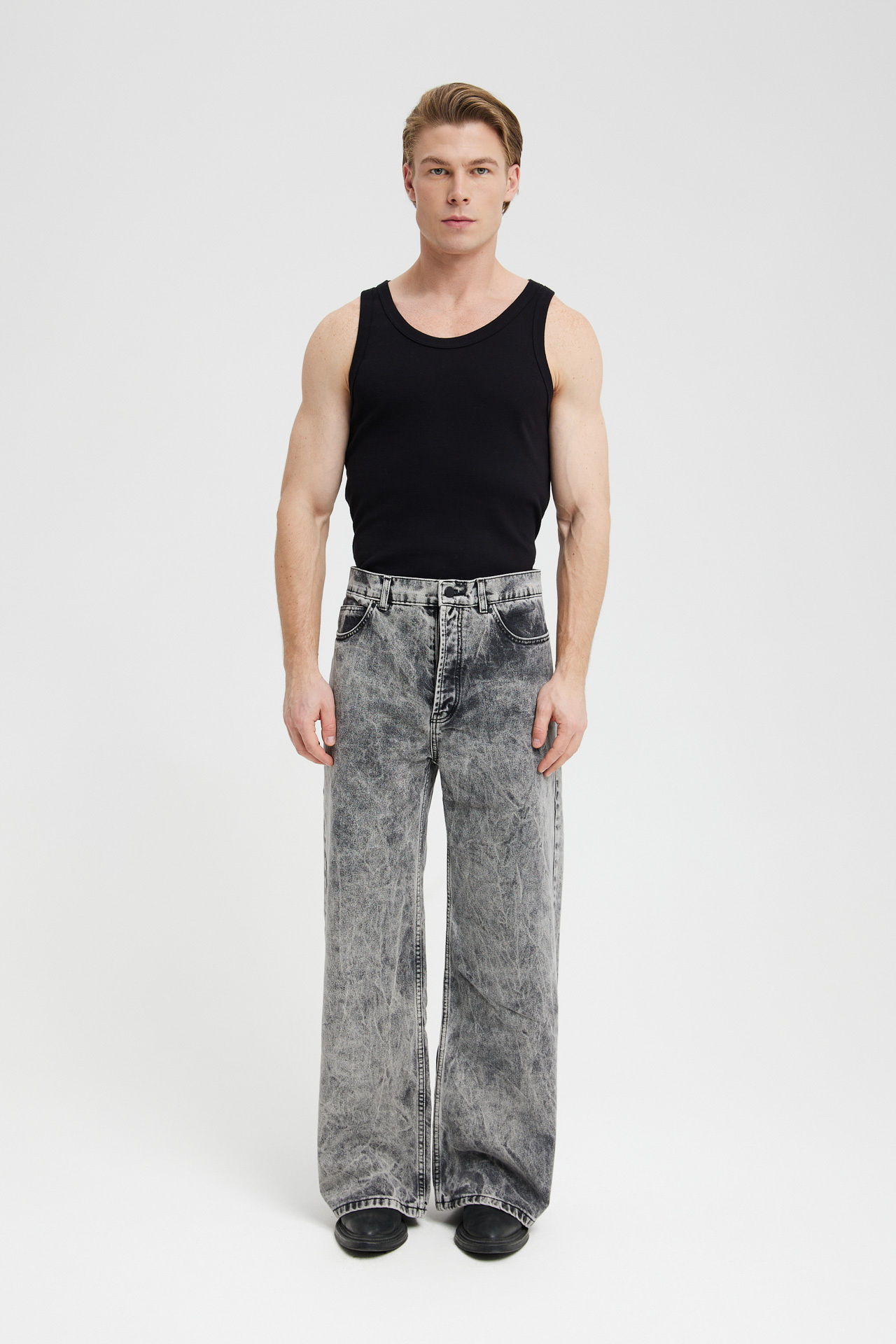 Джинсы "WASHED"