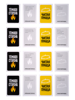 Игра настольная Чистая правда для взрослых 18+