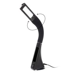 Настольный светильник ЭРА NLED-461-7W-BK светодиодный черный