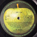 The Beatles ‎– Abbey Road (Англия 1969г.) Misaligned Apple
