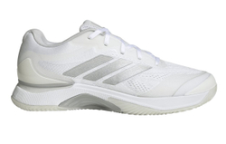Женские теннисные кроссовки Adidas Avacourt 3 Clay - cloud white/silver metallic/dash grey