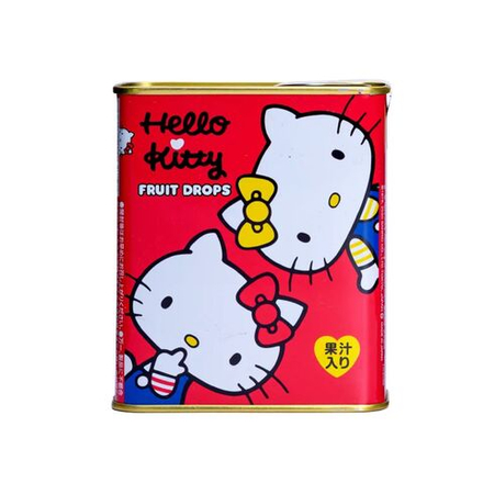 Леденцы фруктовые Hello Kitty Sakuma, банка 75 гр