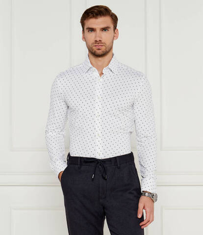 Рубашка P-HANK-kent BOSS BLACK - белый(50527513)