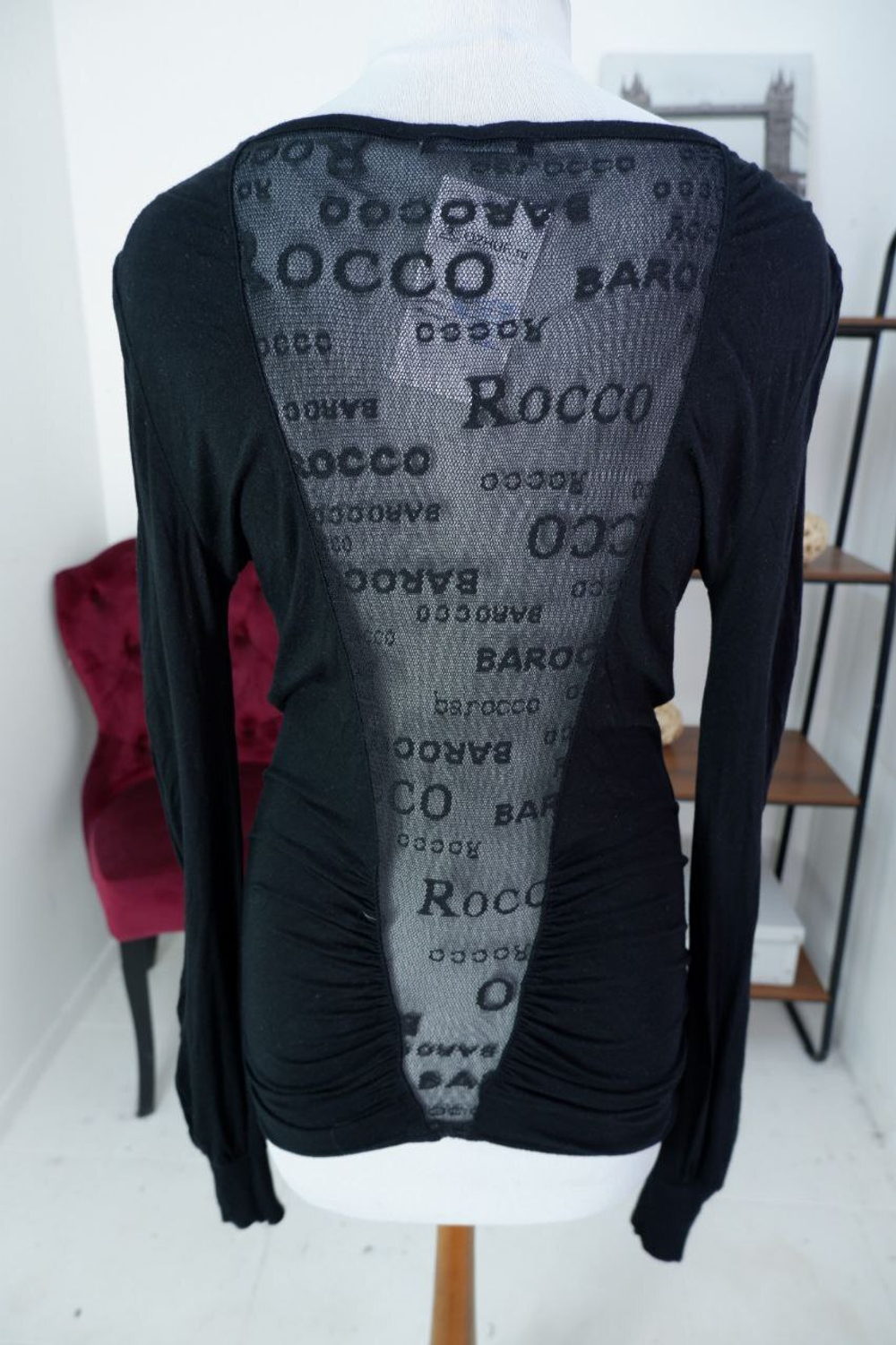 Блузка Roccobarocco эффектная 44-46 размер