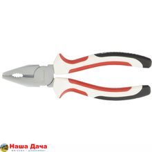 Плоскогубцы WHite Nickel, 180 мм, никелированные, трехкомпонентные рукоятки Matrix