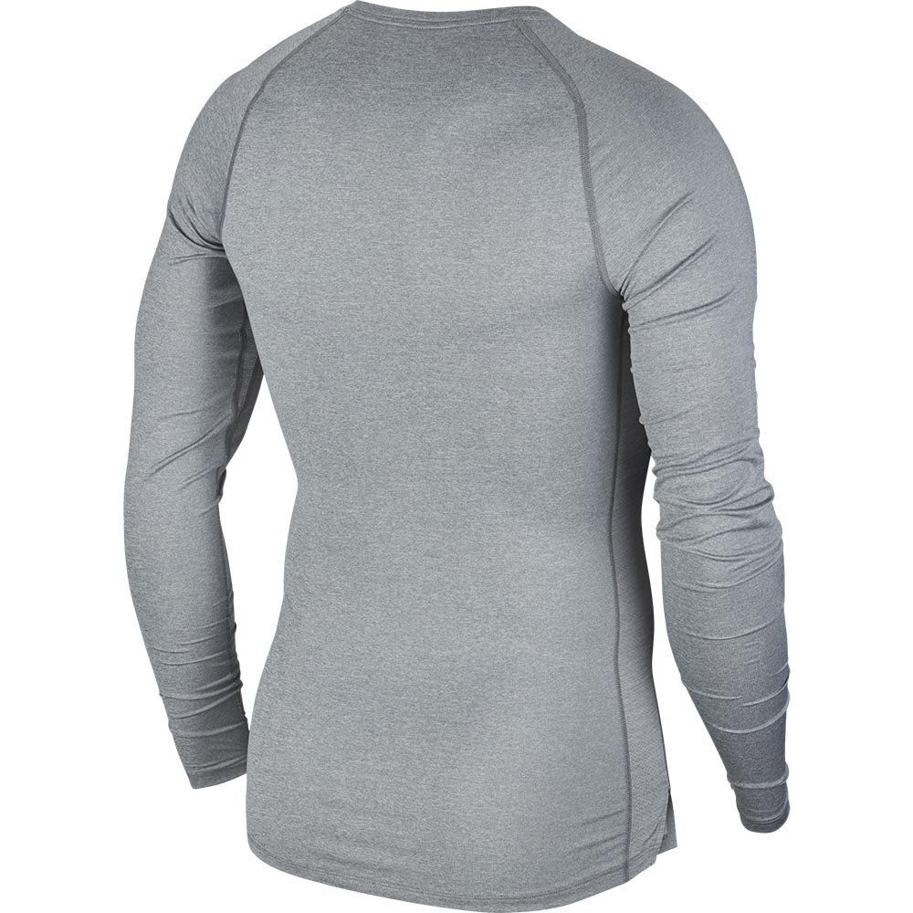 Баскетбольная футболка Nike Pro Long-Sleeve Top Gray