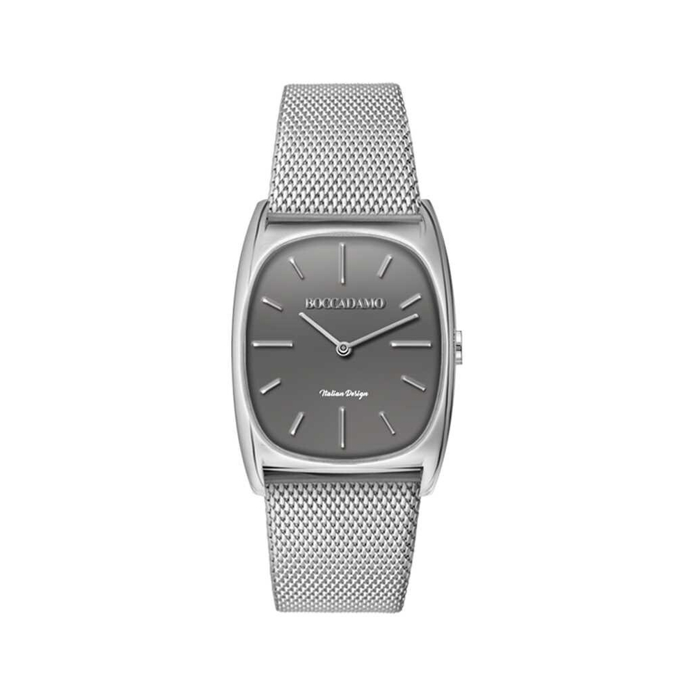 Часы Boccadamo Atelier Silver AT004 BW/S с минеральным стеклом