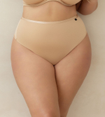 Трусы Kris Line Dolce стринги High Waist (телесный)