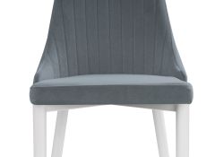 Стул на металлокаркасе Kora white / gray