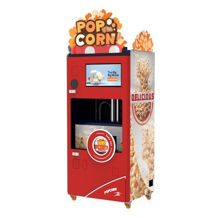 Большой автомат по приготовлению поп-корна "POP CORN "
