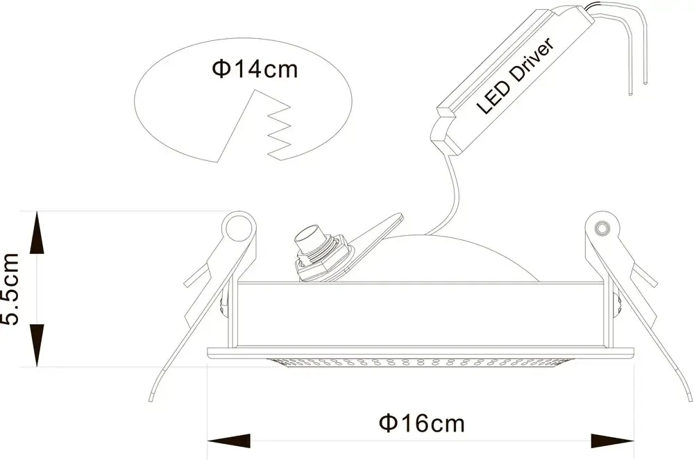 Карданный светильник Arte Lamp