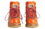 North/THE NORTH FACE x GUCCI Gucci fashion lace-up short boots men's Orange