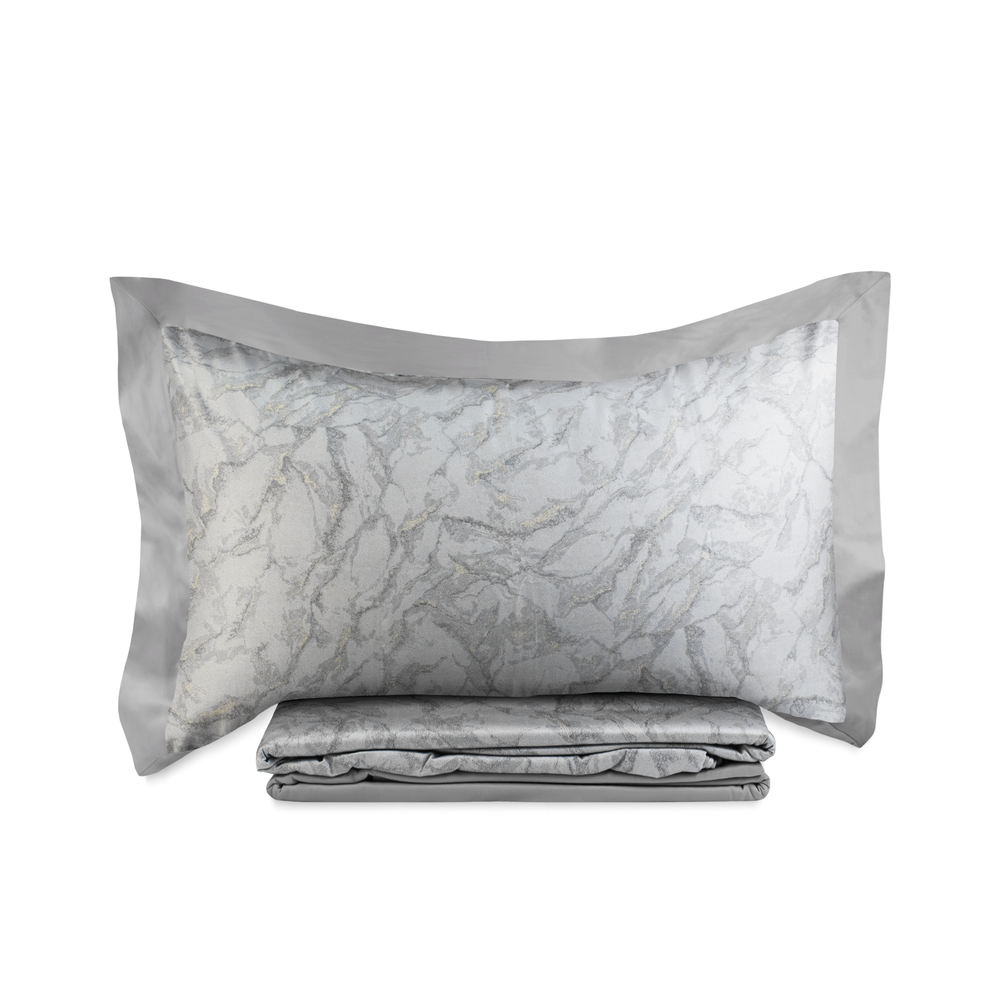 Комплект для сна с добавлением кашемира Marble Silver