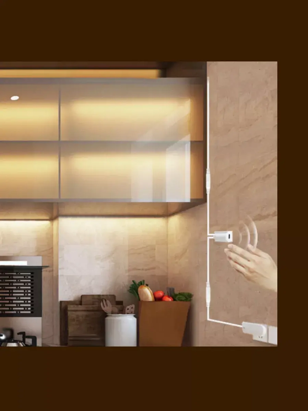 Светодиодная лента подсветка для кухни и интерьера