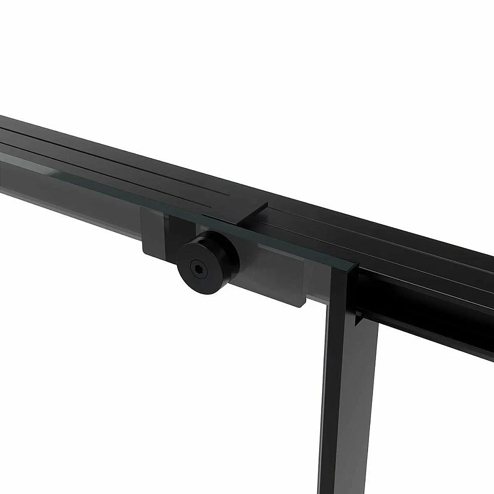 Душевая дверь Vincea Slim Soft VDS-1SS150CLB 150 профиль черный/стекло прозрачное