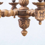 Антикварная люстра на 6 ламп