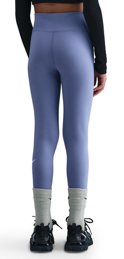 Брюки для девочки Nike Girls One Dri-FIT High-Waisted - world indigo/white