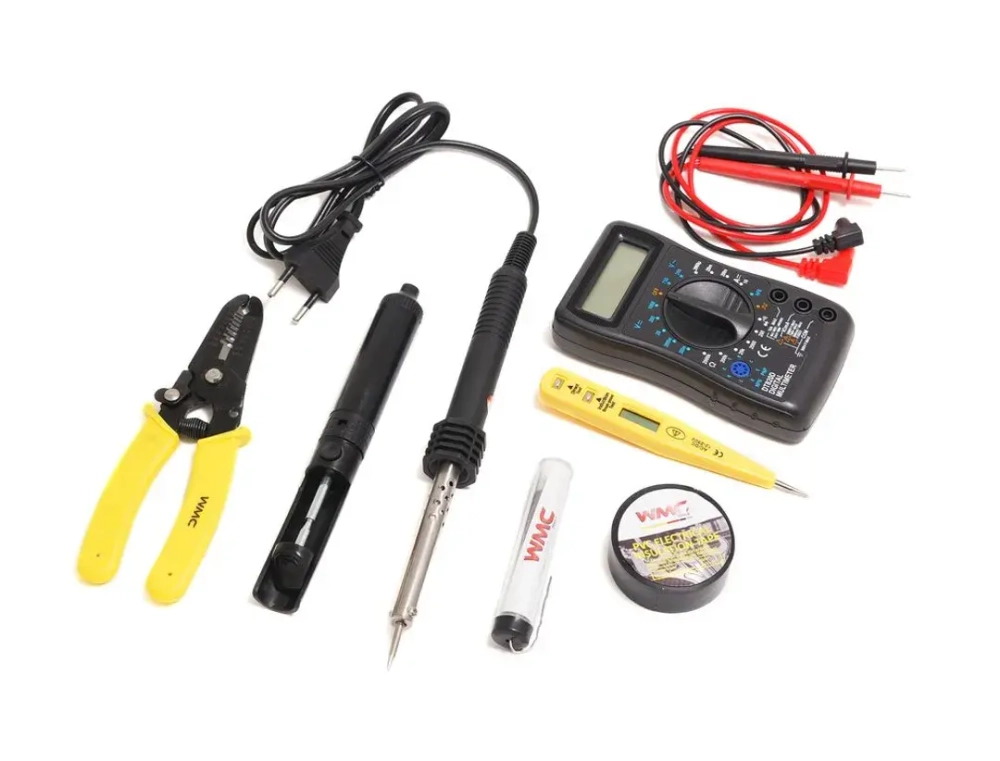 Набор инструментов 34пр, для электрика WMC TOOLS WMC-1034