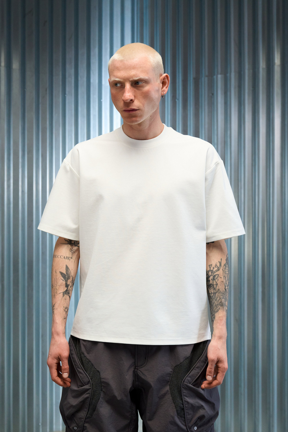 Футболка Nothomme Blue Monte Basic Solid Color Short-Sleeve T-Shirt "White"