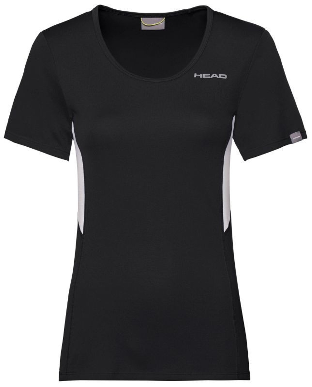 Женская теннисная футболка Head Club Tech T-Shirt W - black