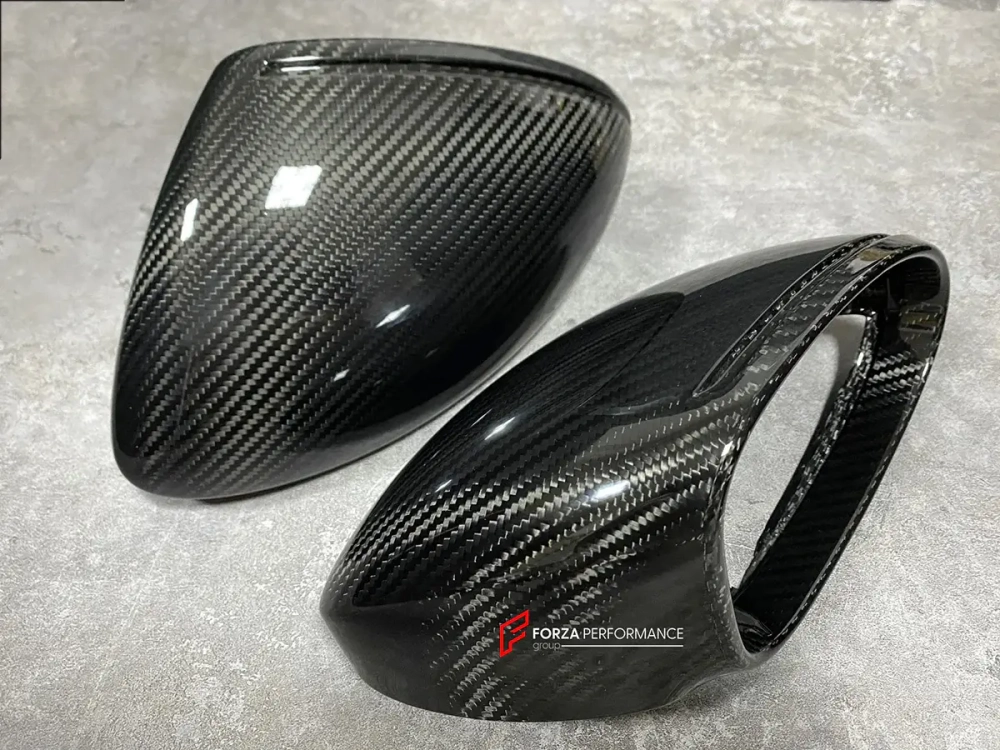 Карбоновые накладки на зеркала для Porsche 718 982 Cayman/Boxster 2016+ Порше