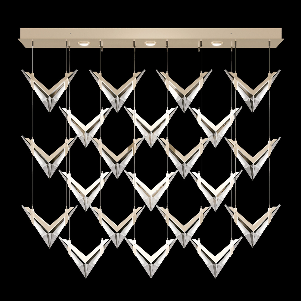 Подвесной светильник Fine Art BLADE 62"W RECTANGULAR PENDANT
